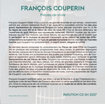 François Couperin, Pièces de Viole